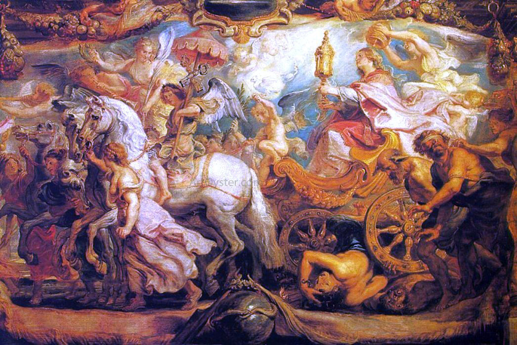 Peter Paul Rubens The Triumph of the Church - Canvas Print