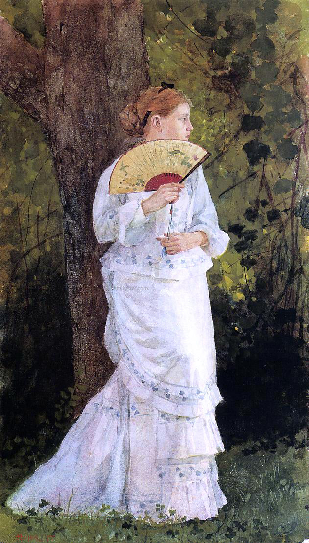Winslow Homer The Trysting Place - Canvas Print