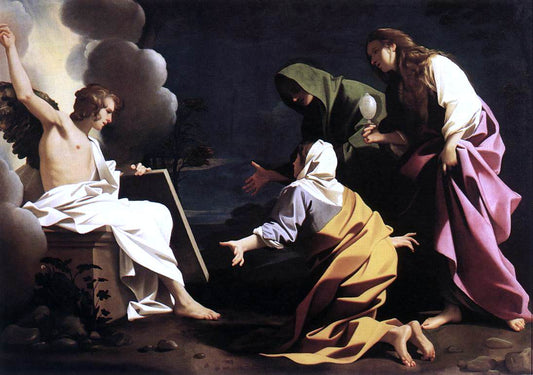 Bartolomeo Schedoni The Two Marys at the Tomb - Canvas Print