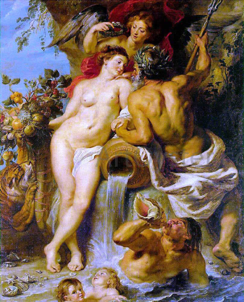 Peter Paul Rubens The Union of Earth and Water - Canvas Print