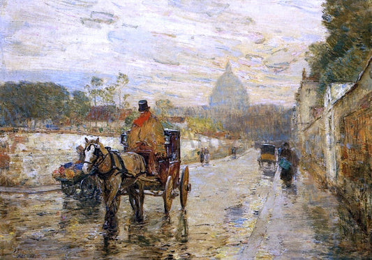 Frederick Childe Hassam The Val de Grace, Spring Morning - Canvas Print