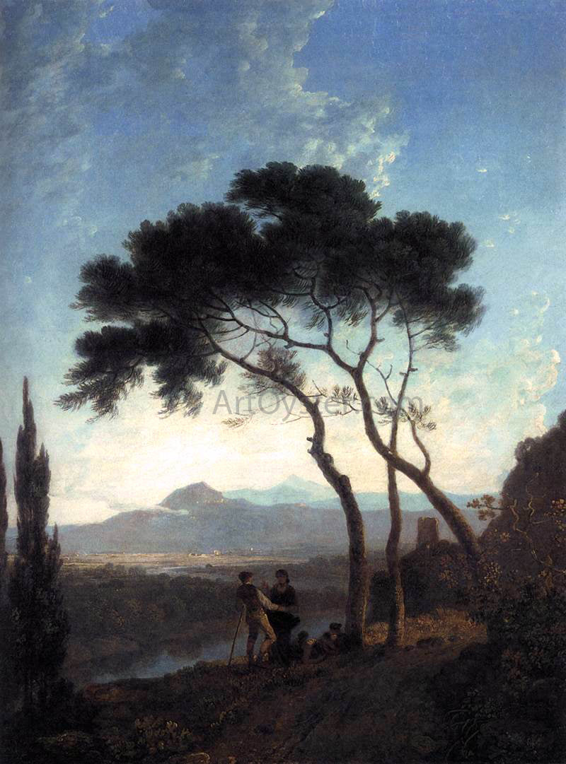 Richard Wilson The Vale of Narni - Canvas Print