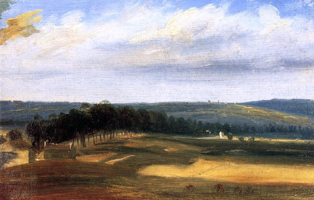 Theodore Rousseau The Vallee de la Bievre near Paris - Canvas Print