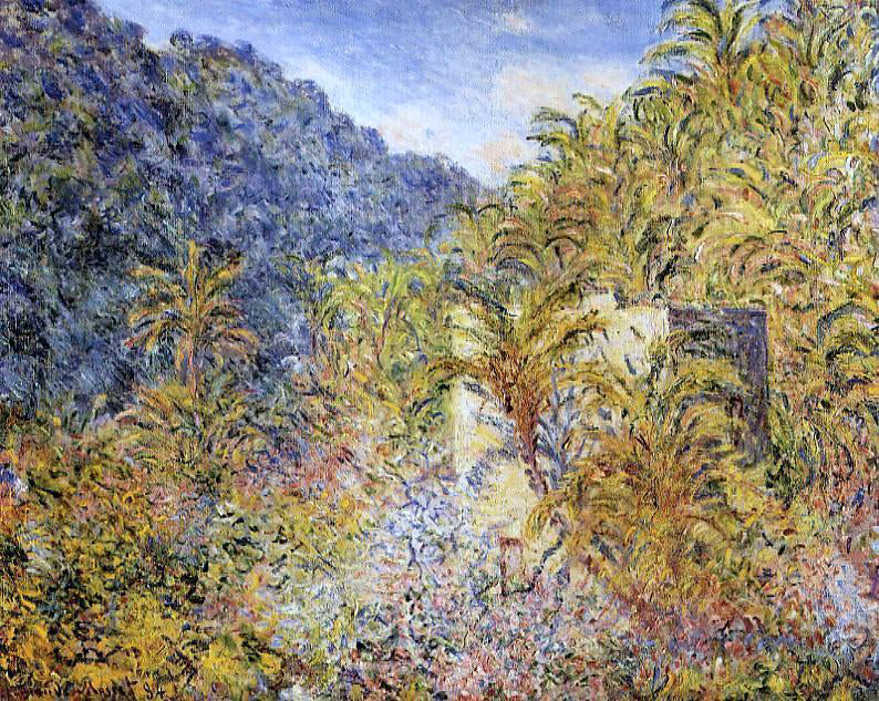 Claude Oscar Monet The Valley of Sasso - Canvas Print