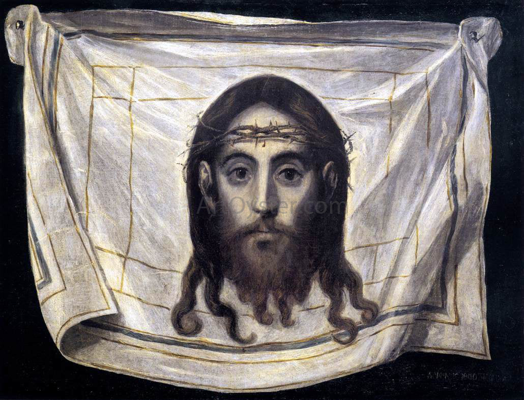 El Greco The Veil of St Veronica - Canvas Print