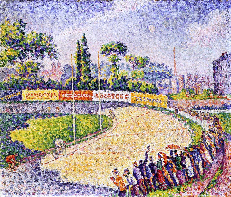 Paul Signac The Velodrome - Canvas Print