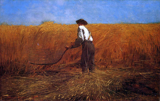 Winslow Homer The Veteran in a New Field - Canvas Print