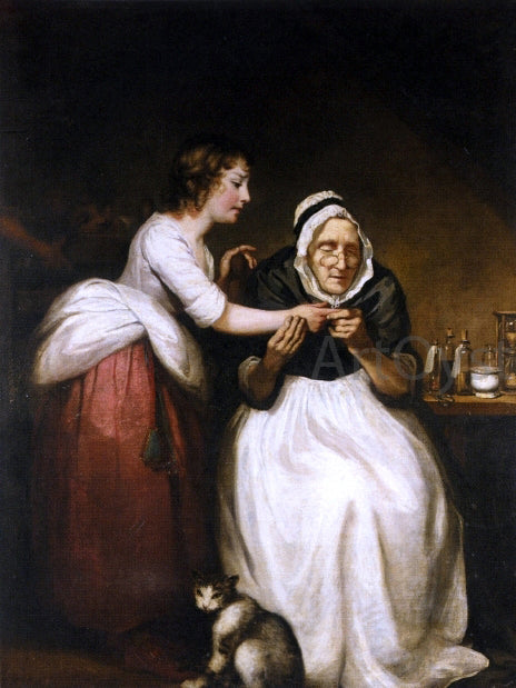 James Northcote The Village Doctress - Canvas Print
