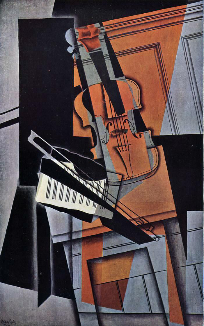 William Michael Harnett The Violin - Canvas Print