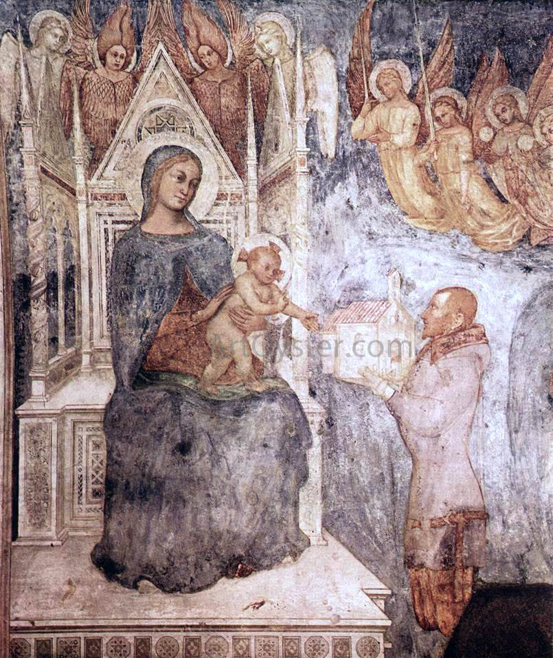 Unknown (4) Masters The Virgin and Donor - Canvas Print
