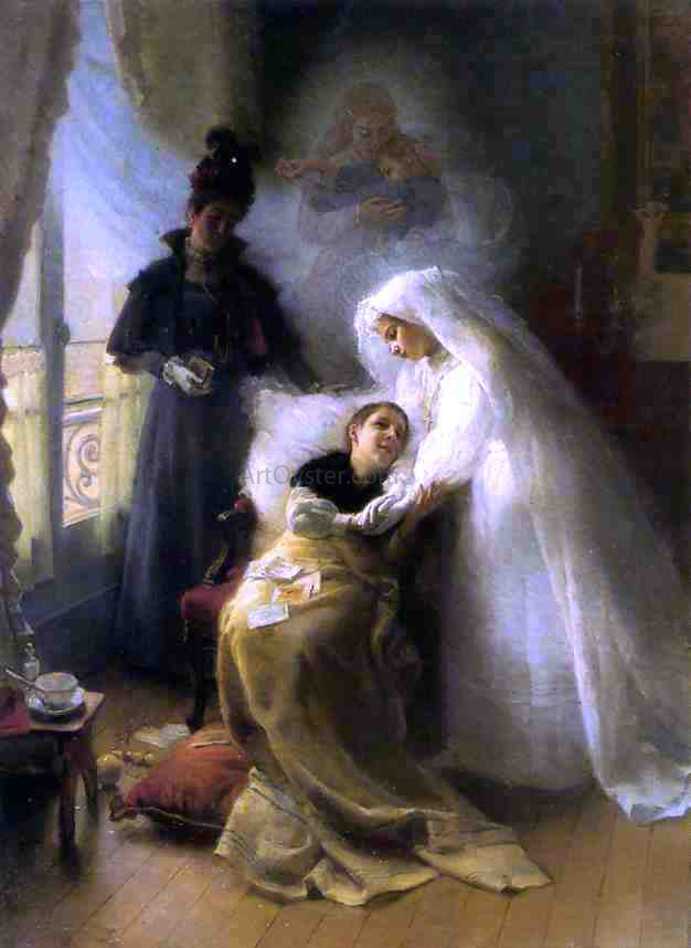 Julius LeBlanc Stewart The Visit - Canvas Print