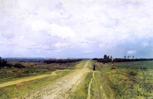 Isaac Ilich Levitan The Vladimir's Road - Canvas Print
