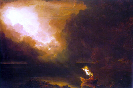Thomas Cole The Voyage of Life: Old Age - Canvas Print