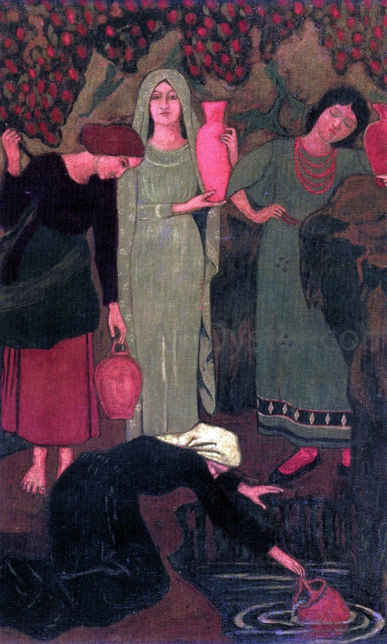 Paul Serusier The Wait at the Well - Canvas Print