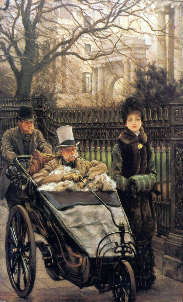 James Tissot The Warrior's Daughter - Canvas Print