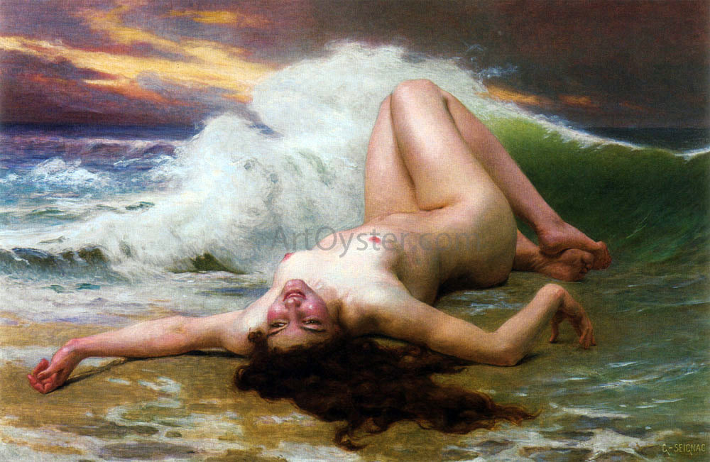 Guillaume Seignac A Wave - Canvas Print