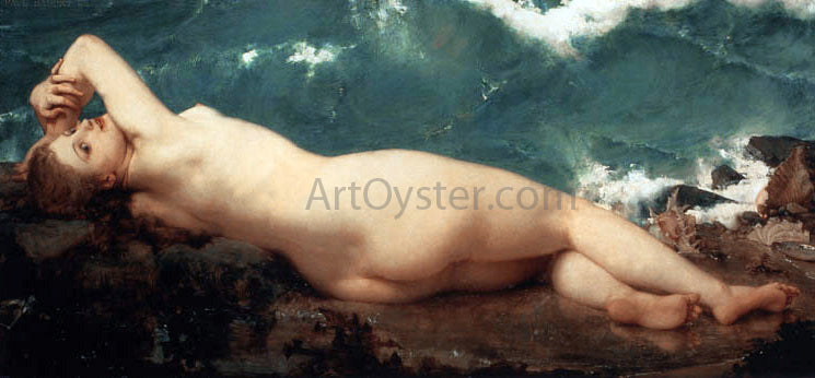 Paul-Jacques-Aime Baudry The Wave and the Pearl - Canvas Print