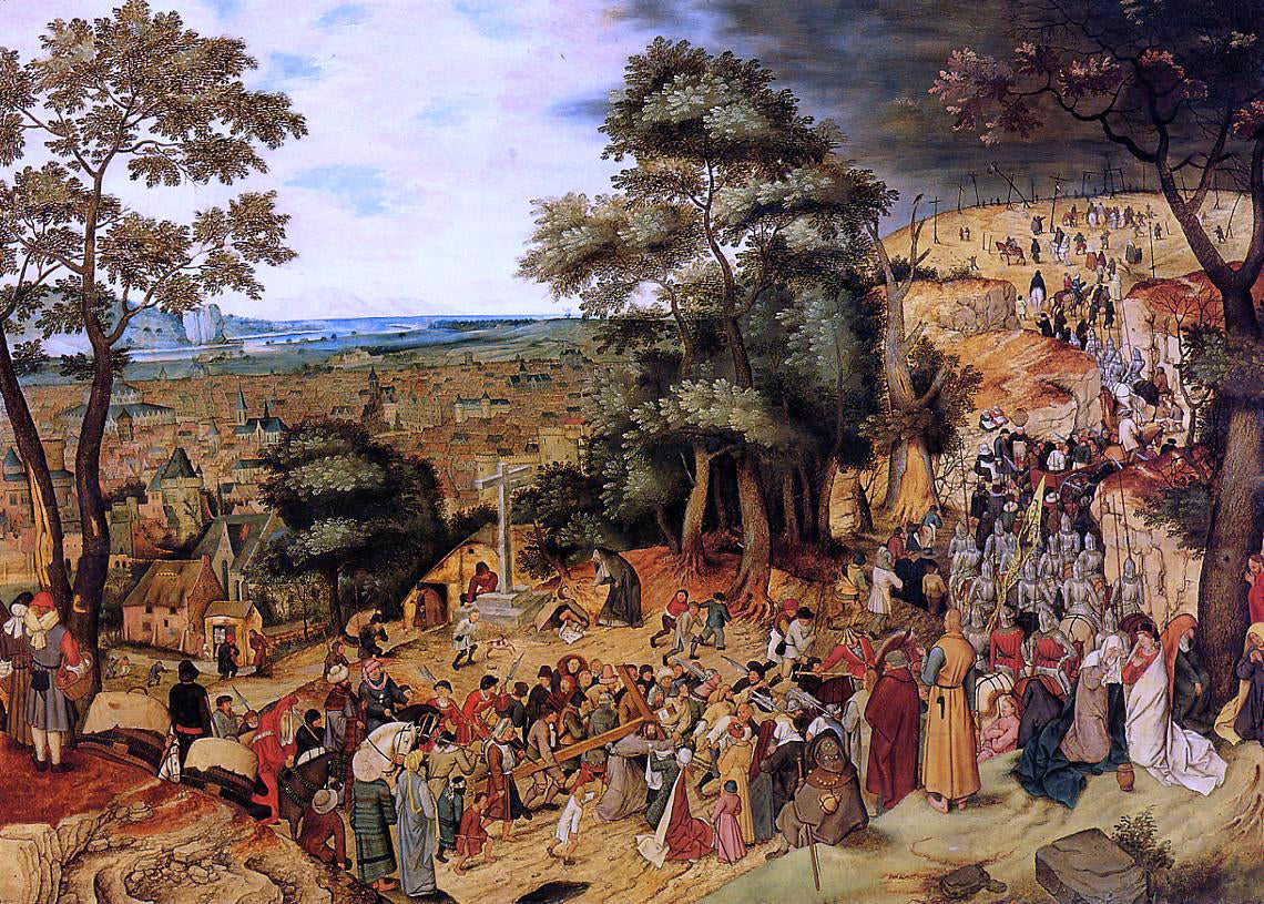 The Younger Pieter Bruegel The Way of the Cross - Canvas Print