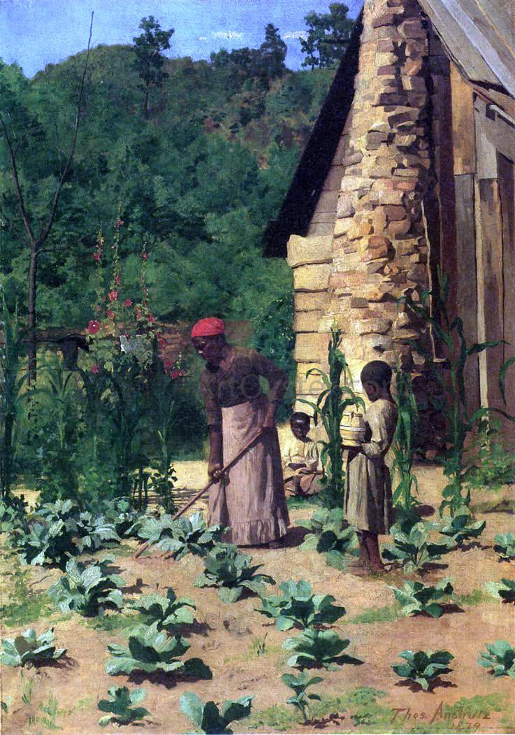 Thomas Pollock Anschutz The Way They Live - Canvas Print