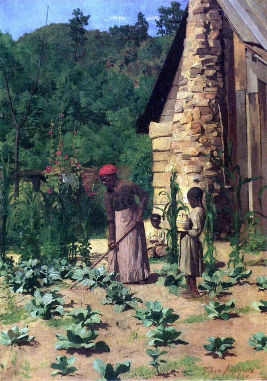 Thomas Pollock Anschutz The Way They Live - Canvas Print