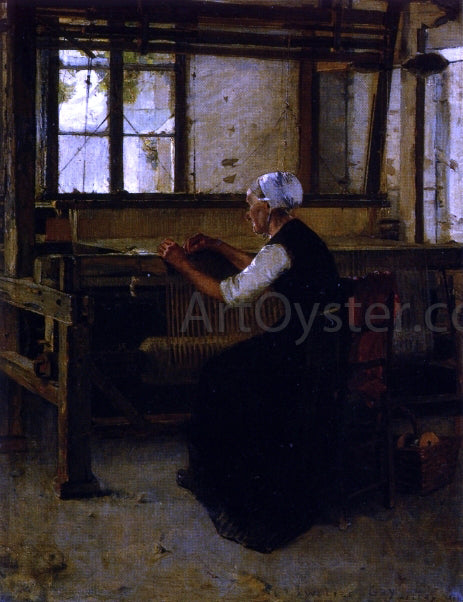 Walter Gay The Weaver - Canvas Print