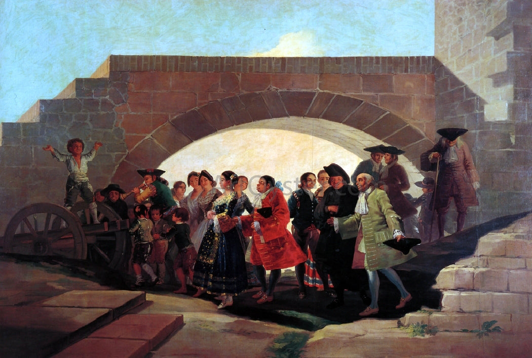 Francisco Jose de Goya Y Lucientes The Wedding - Canvas Print