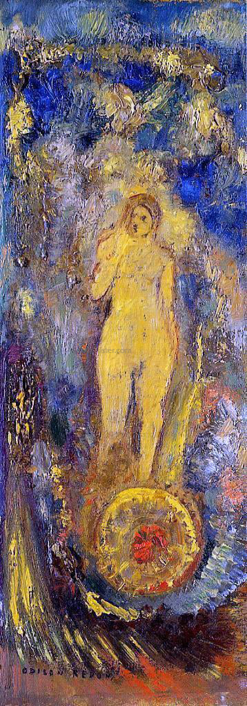 Odilon Redon The Wheel of Fortune - Canvas Print
