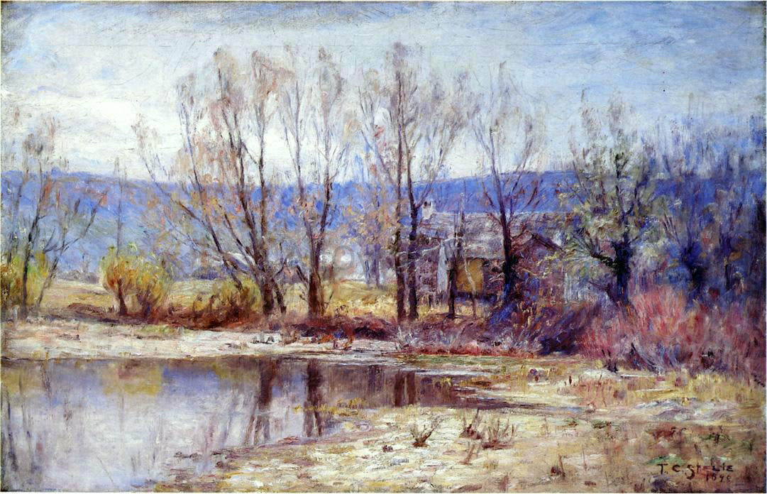 Theodore Clement Steele The Whitewater Valley - Canvas Print