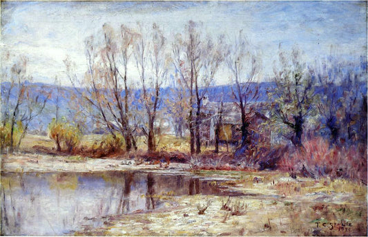 Theodore Clement Steele The Whitewater Valley - Canvas Print