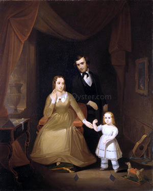 John Mix Stanley The Williamson Family - Canvas Print