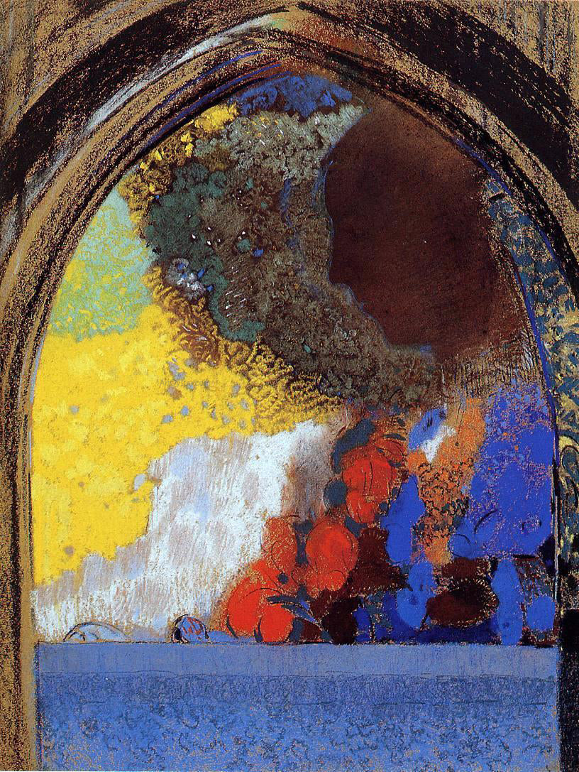 Odilon Redon The Window - Canvas Print