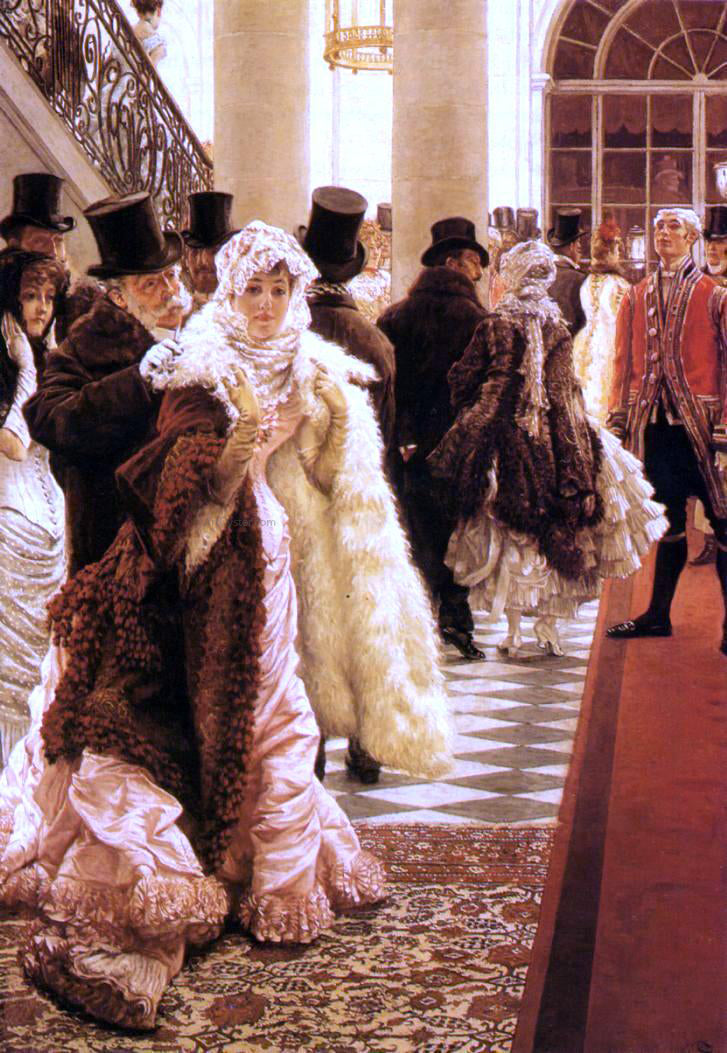 James Tissot The Woman of Fashing - Canvas Print