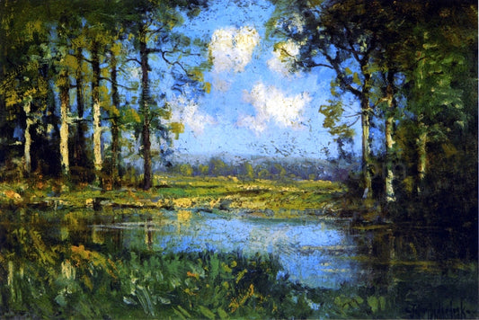 Julian Onderdonk The Woodland Pool - Canvas Print