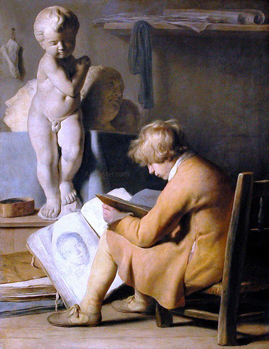 Jan Lievens The Young Artist - Canvas Print