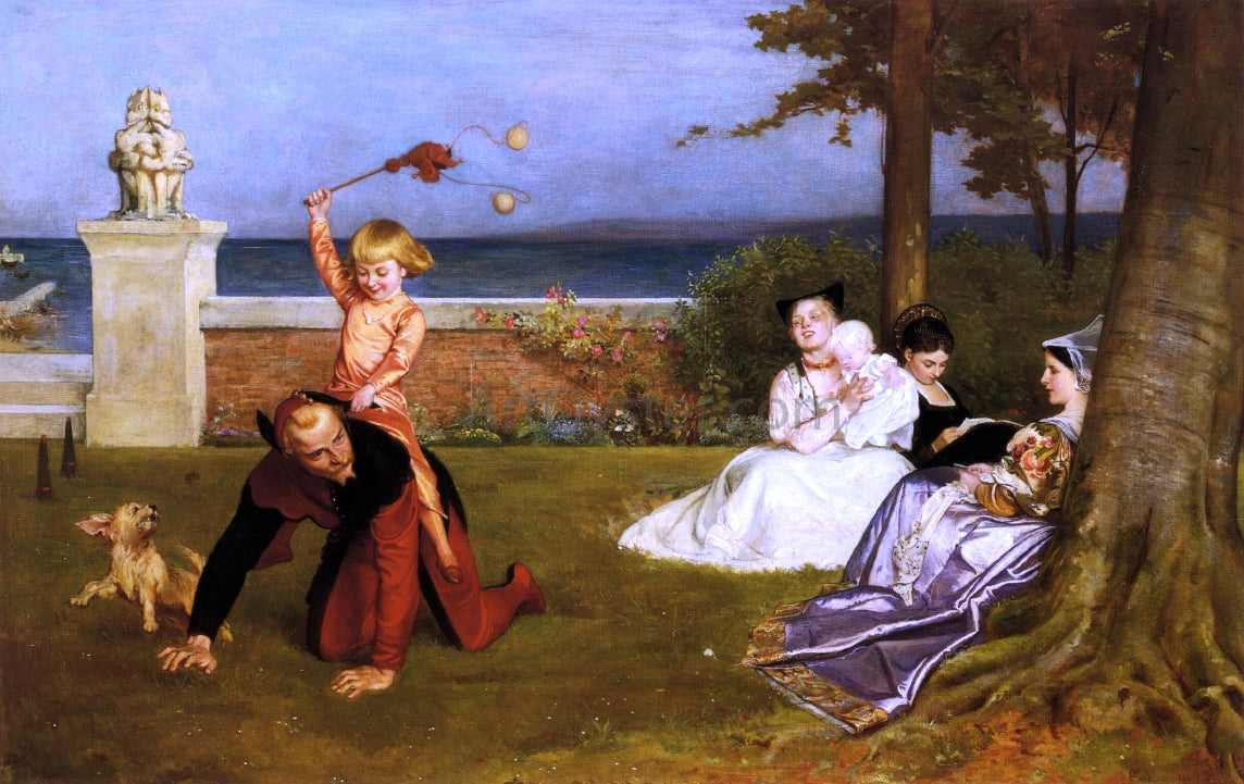 Philip Hermogenes Calderon The Young Lord Hamlet - Canvas Print