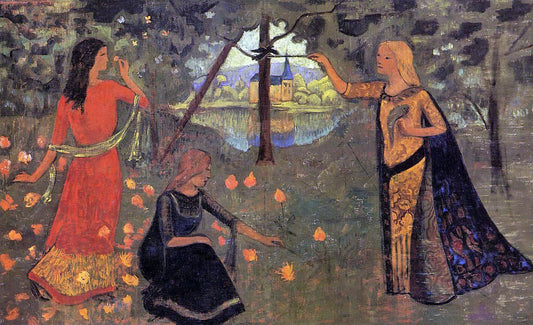 Paul Serusier The Youth of Queen Anne - Canvas Print