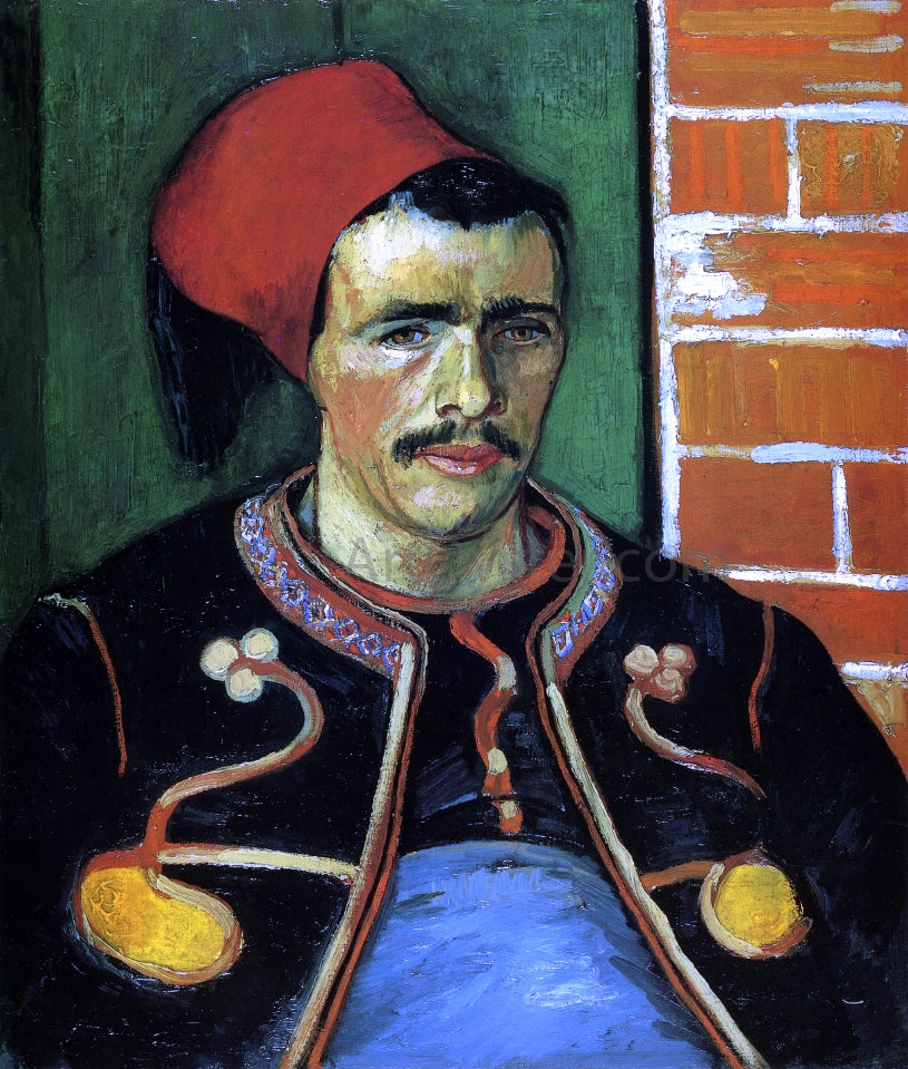 Vincent Van Gogh The Zouave - Canvas Print