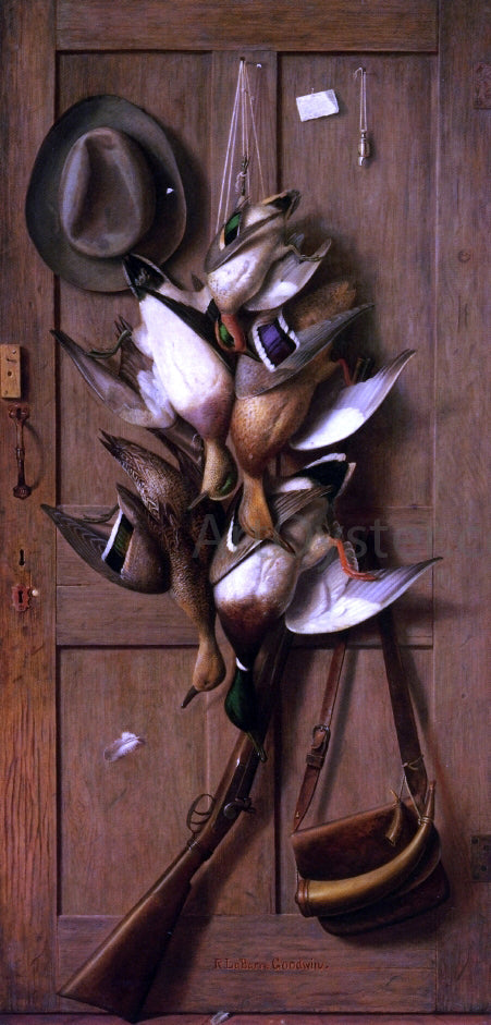 Richard La Barre Goodwin Theodore Roosevelt's Cabin Door - Canvas Print
