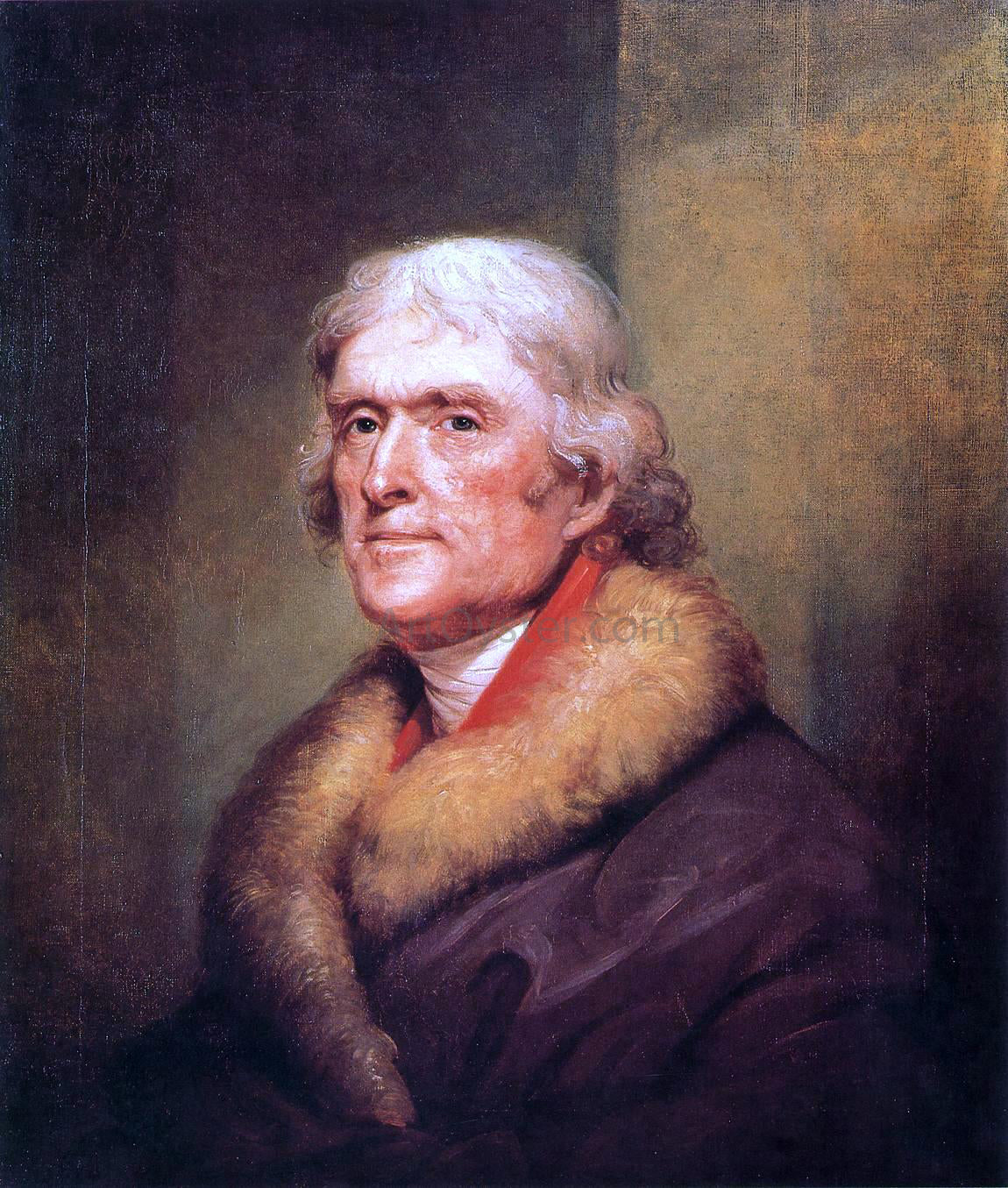 Rembrandt Peale Thomas Jefferson - Canvas Print