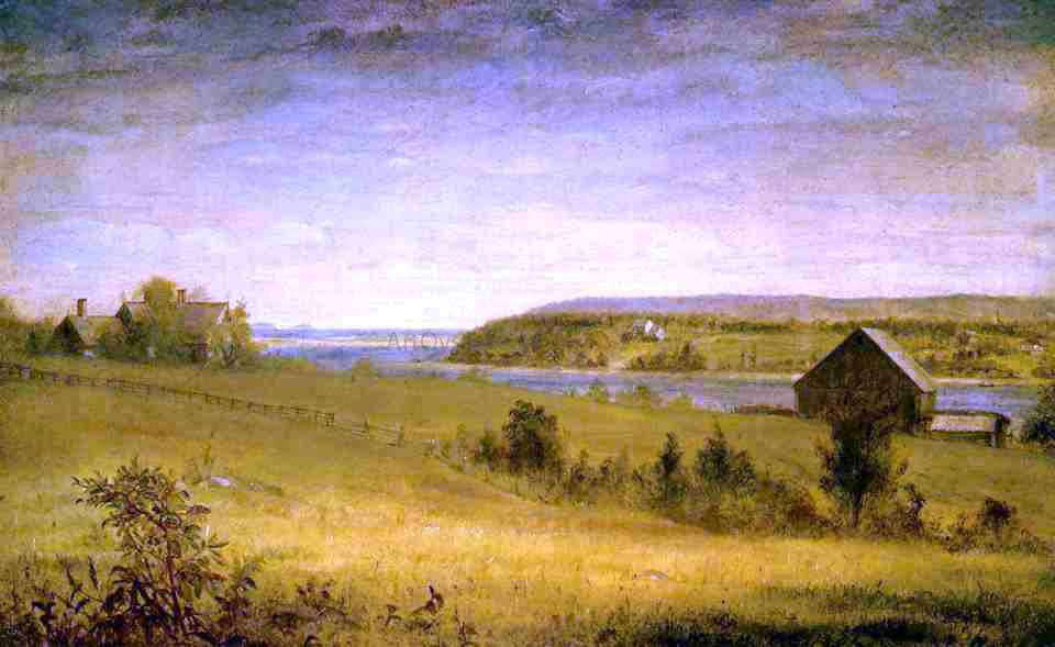 William Sidney Mount Thomas Strongs House, Setauket, Long Island - Canvas Print