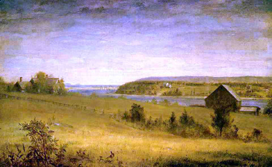 William Sidney Mount Thomas Strongs House, Setauket, Long Island - Canvas Print
