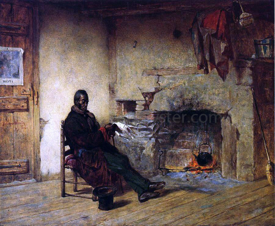 Edwin White Thoughts of Liberia: Emancipation - Canvas Print