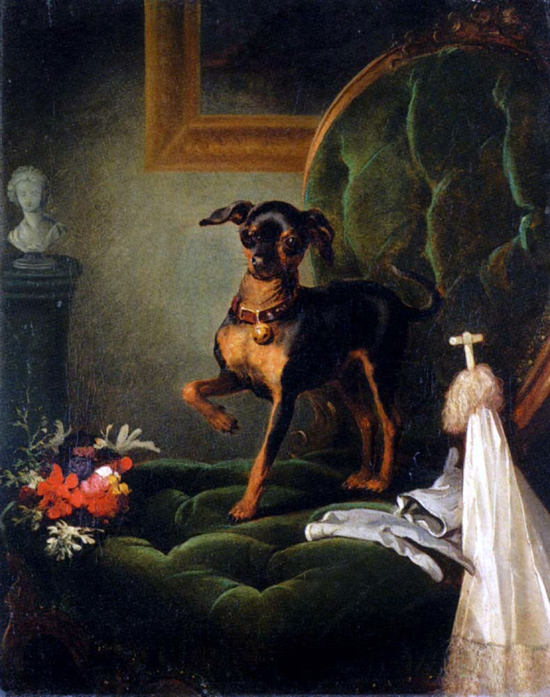 Thomas Jones Barker Tiny, the Size of Nature - Canvas Print