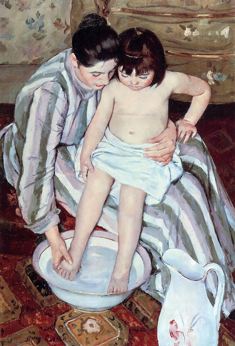 Mary Cassatt Title Unknown - Canvas Print