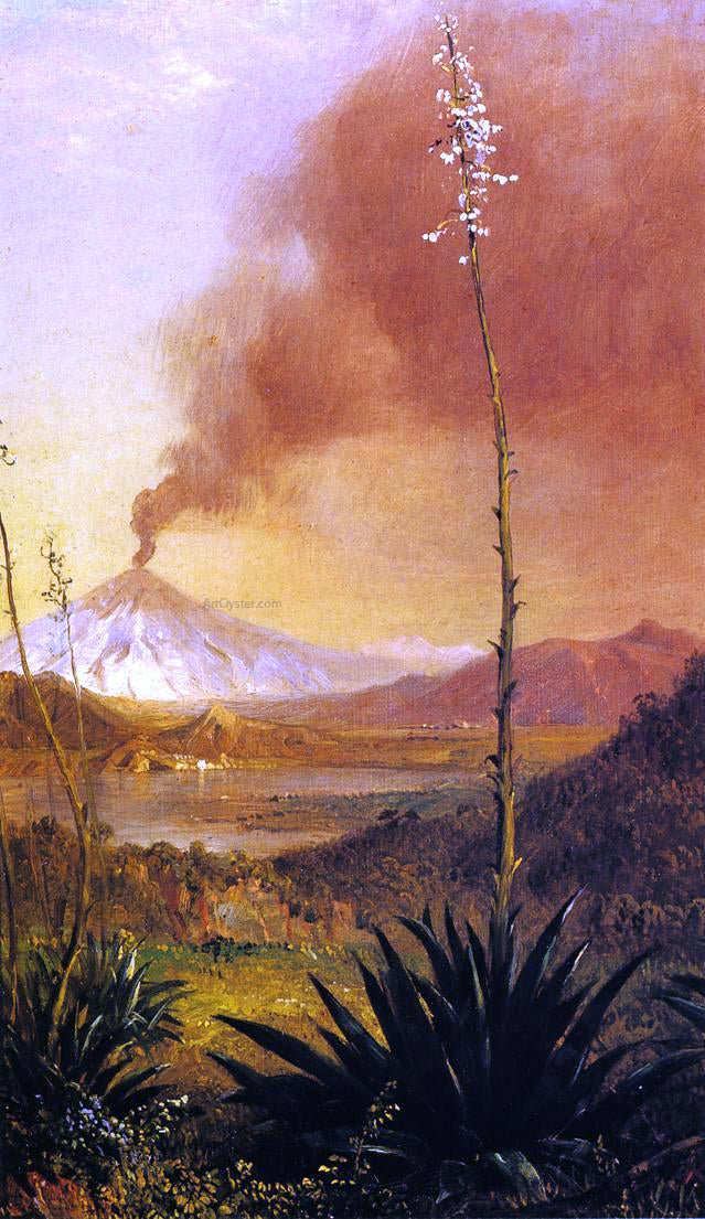 Frederic Edwin Church Title Unknown - Canvas Print