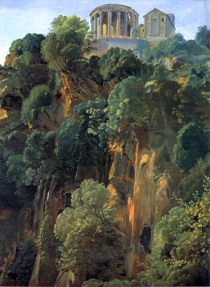 Friedrich Nerly Tivoli - Canvas Print