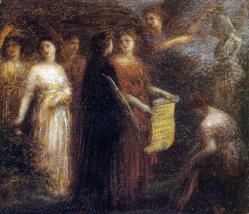 Henri Fantin-Latour To Robert Schumann - Canvas Print