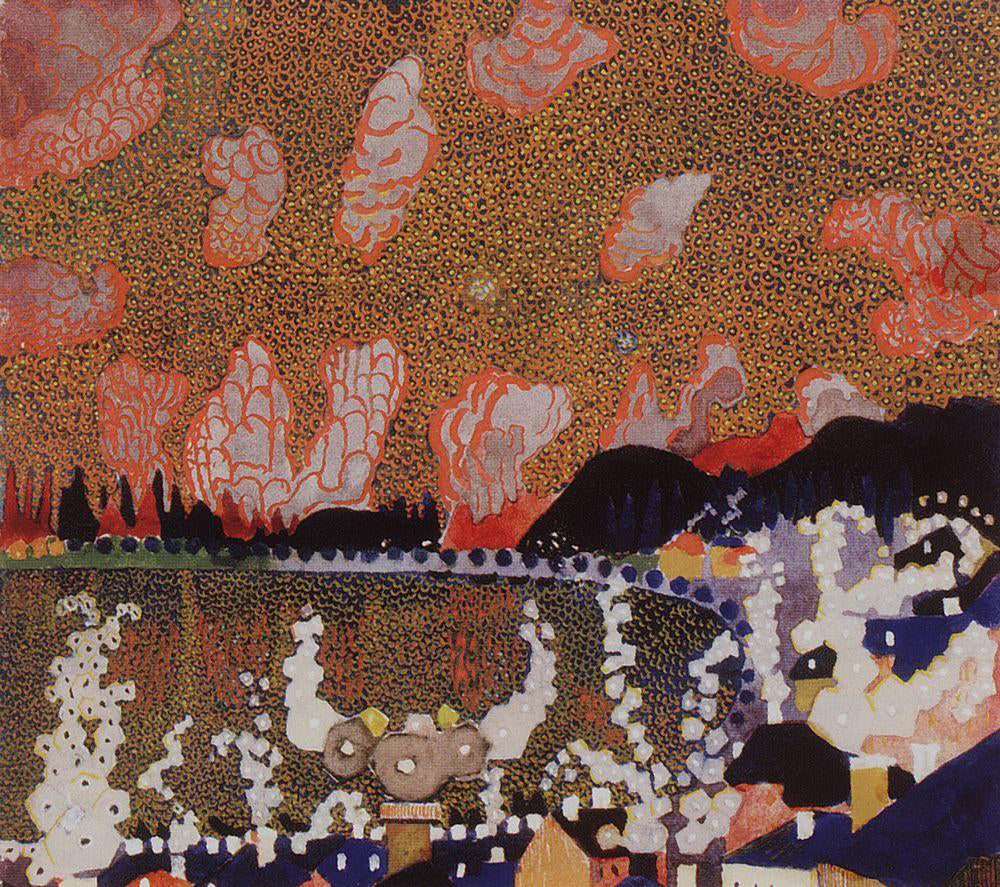Kazimir Malevich Town - Canvas Print
