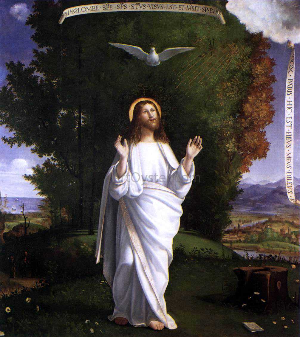 Andrea Previtali Transfiguration - Canvas Print