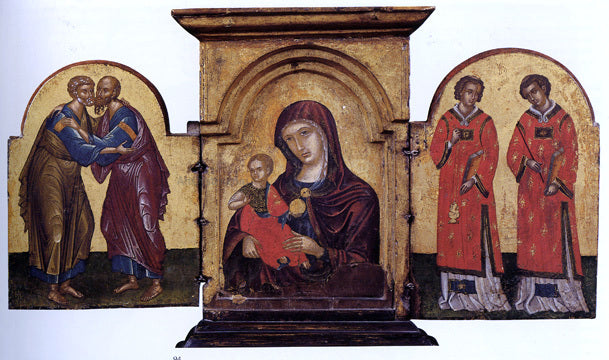 Nikolaos Tsafouris Triptych - Canvas Print